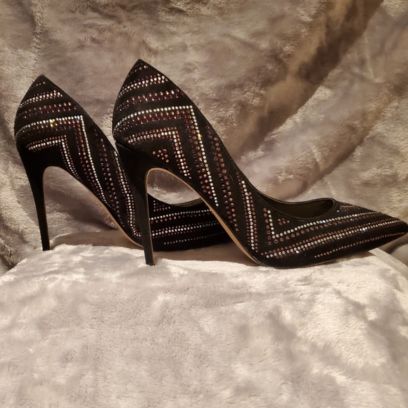 Aldo Multicoloured Rhinestone Pumps 📦 - Picture 3 of 6